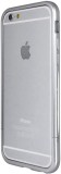 Husa Telefon Silicon Bumper&nbsp; iPhone 6 iPhone 6s Argintiu