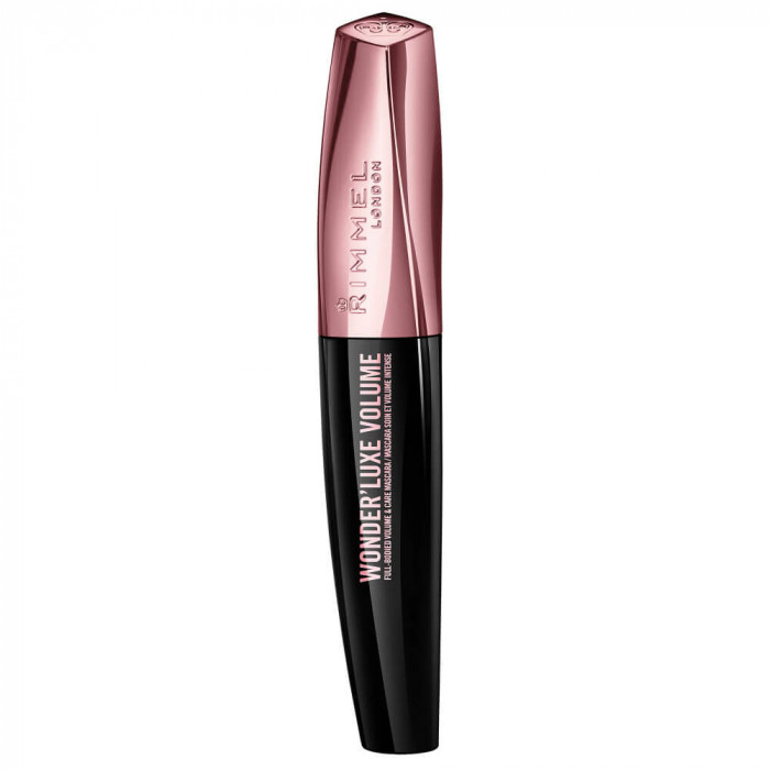 Mascara Rimmel Wonder&#039;Luxe Volume, 003 Extrem Black, 11 ml, Mascara Rimmel London, Mascara Volume, Mascara Neagra, Mascara Ochi, Mascara pentru Ochi,