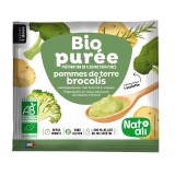 Piure instant Nat-Ali Cartofi si Broccoli Bio Fara Gluten Vegan 30g Produs in Franta