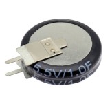 C 1.0F/5.5Vdc 19.2x4.8mm 2p vertical Panasonic