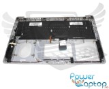 Tastatura Asus Argintiu 9Z N8SLQ M01 argintie cu Palmrest iluminata backlit, BES0N8SLQ03 argintie cu Palmrest