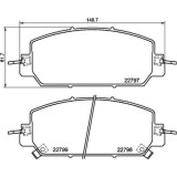 Placute frana Honda Cr-V 5 (Rw Rt) 12.16-, Fata, BREMBO