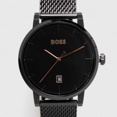 BOSS ceas barbati, culoarea negru