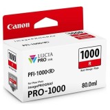 Canon original ink PFI-1000 R, 0554C001, red, 5355str., 80ml, -