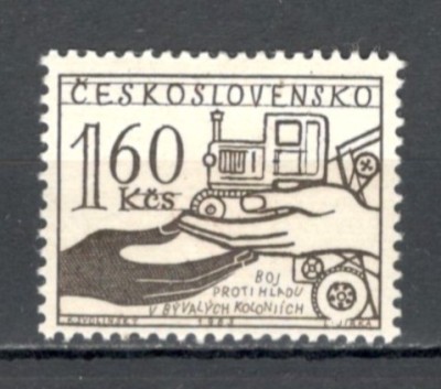 Cehoslovacia.1963 Campanie impotriva foametei XC.350 foto