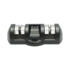 Aparat pentru ascutit cutite metalice si ceramice, cu ventuza antiderapanta, 140x72x40mm