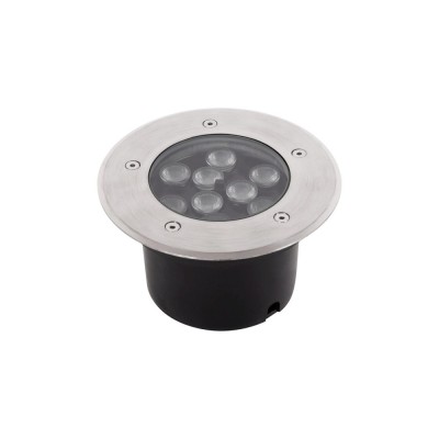 Spot pardoseala LED RGB 9W IP65, cu telecomanda, Novelite foto