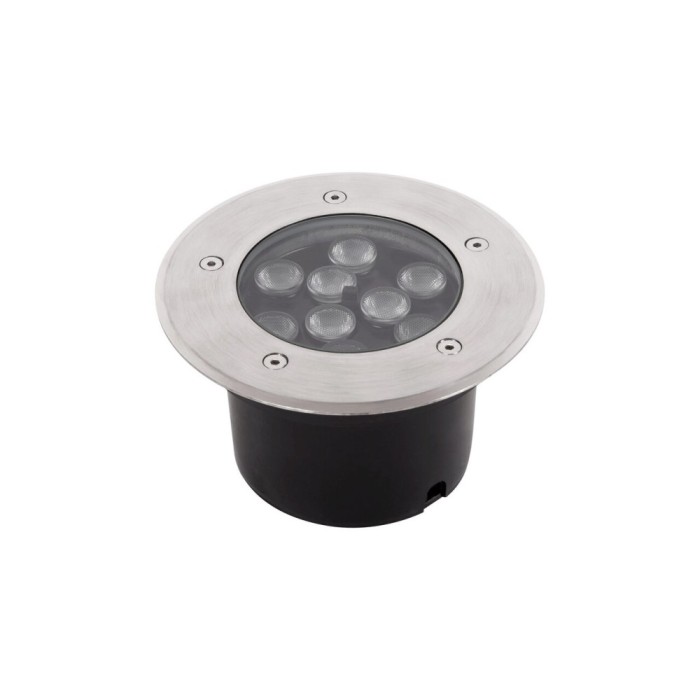 Spot pardoseala LED RGB 9W IP65, cu telecomanda, Novelite