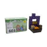 Set Cuburi Magnetice Pixel Blocks tip Minecraft, Cod 603 Portalul Nether