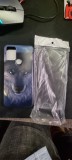 Husa cover pentru HTC Desire 20 Plus, wolf, Negru, Gel TPU