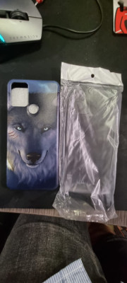 Husa cover pentru HTC Desire 20 Plus, wolf foto