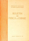 BULETIN DE FIZICA SI CHIMIE - ANUL VII, VOL. VII-COLECTIV-276678