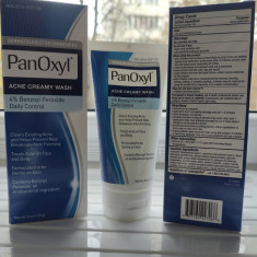PanOxyl Benzoyl Peroxide 4% peroxid de benzoil acnee - crema curatare 170gr