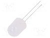 Dioda LED, 10mm, alb cald, 500...750mcd, 30mA, 2,8...3,6V, OPTOSUPPLY - OSM5YKA132B