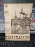 Marea Noastră pentru tineret, Revista Ligii Navale Rom&acirc;ne, no. 23, mai 1941, A &icirc;nceput sezonul &icirc;notului