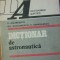 Dictionar de astronautica - D. Andreescu, 1983