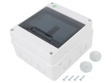 Carcasă pentru aparatură modulară IP55 gri deschis