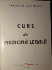 CURS DE MEDICINA LEGALA - GHEORGHE SCRIPCARU foto