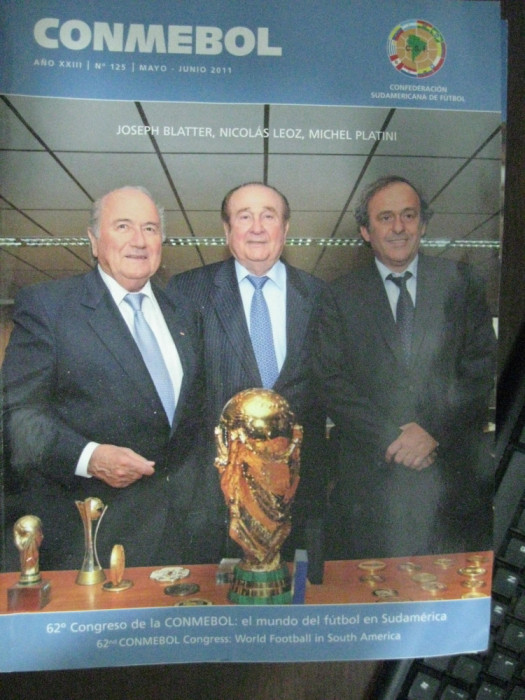 Revista fotbal-CONMEBOL (Confederatia Sudamericana de fotbal) - 2011