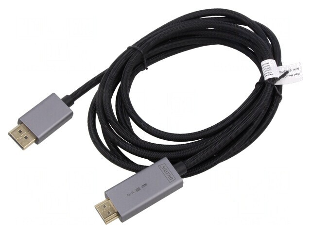 Cablu DisplayPort 1.2 la HDMI 2.0, 3m