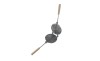 Forma Faguri 6 Sectiuni Aluminiu cu Maner Lemn, Diametru 15cm, Aragaz/Plita, Ustensile Gatit, Casa