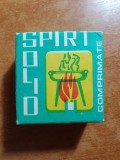 Spirt solid din perioda comunista - de colectie