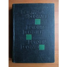 Grigore Balanescu - Dictionar de chimie (1964, editie cartonata)