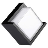 Lampa Led 12w Ip65 4000k Alb Neutru - Negru, Oem