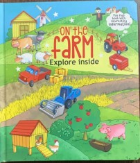 On the farm (La ferma- carte cartonata in engleza)