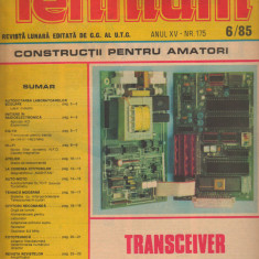 C10375 - REVISTA TEHNIUM, 6/1985