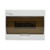 Tablou de sigurante aplicat 12 module IP40 cu capac transparent Breckner