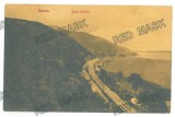 5090 - BAZIAS, Caras-Severin, Railway, Panorama, Romania - old postcard - used - 1915