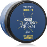 Steve&#039;s No Bull***t Shaving Cream cremă pentru bărbierit Sandalwood 100 ml