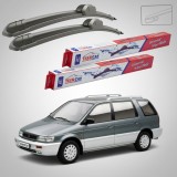 Cumpara ieftin Ștergătoare Mitsubishi Space Wagon II (N3_W, N4_W) 1991-1998 | Set Față Flat &ndash; TeamCar&reg;