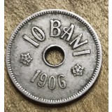 MNDRO01 Romania moneda 10 bani 1906 J