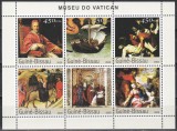 Guineea Bissau 2003 - Mari muzee ale lumiii &ndash; Muzeul din Vatican, Bloc, MNH, Nestampilat