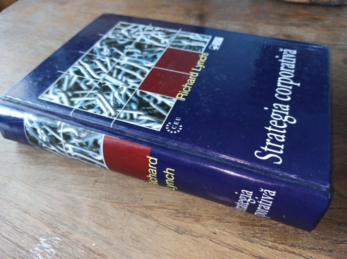 Richard Lynch - Strategia corporativa , 2002 * COPERTI CARTONATE, FORMAT- APROXIMATIV A4