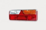 Lampa Stop Dreapta Kingpoint FT-500-25 Hybrid 6 Functii 12-36V, Neon, Frana, Semnalizare, Ceata, Mers Inapoi, Reflector Triunghiular 40x15.3