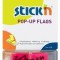 Film Index Autoadeziv 45 X 25mm, 50 File/set, Stick&quot;n Pop-up (sign Here) - Roz