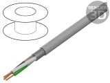 Cablu Ecranat PVC Gri 3x1mm2