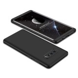 Husa pentru Samsung Galaxy Note 8 Full Cover 360 Negru (fata+spate+geam sticla)