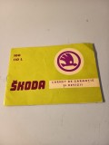 Carnet de garanții și revizii Skoda 100