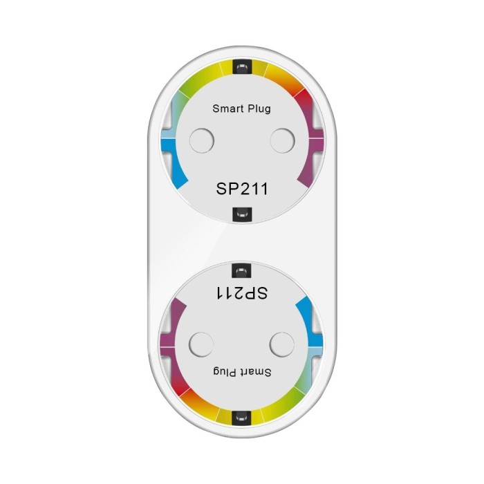 Priza smart dubla Gosund SP211, Control prin aplicatie, Programare si timer Putere max. 3680 W, Curent 16 A SmartElectro IntelligentHouse
