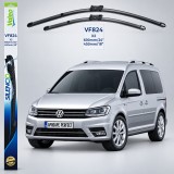 Cumpara ieftin Ștergătoare VW Caddy Alltrack IV MPV (SAB) 2015-2020 | Valeo Silencio Xtrm VF824 | Set Față 600+450mm