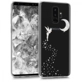 Cumpara ieftin Husa pentru Samsung Galaxy S9 Plus, Silicon, Argintiu, 44198.01, Carcasa, Kwmobile