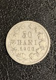 Moneda 50 bani 1900 argint