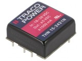 Convertor DC/DC 15W 18-36V la 5V/-5V 1x1 THN 15-2421N