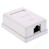 Priza FTP simpla aplicata cat.5e - EMTEX, &quot;EMT-FTP5E-1P-PT&quot;