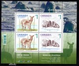 CANADA 2005, Fauna, bloc neuzat, MNH, Nestampilat