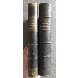 M. Villemain - Souvenirs contemporains d&#039;histoire... (2 vol.; legătură veche)